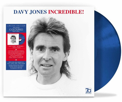 Davy Jones - Incroyable ! - Vinyle bleu 180g