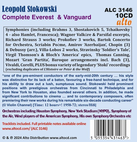 Leopold Stokowski - Leopold Stokowski : L'intégrale des enregistrements Everest & Vanguard