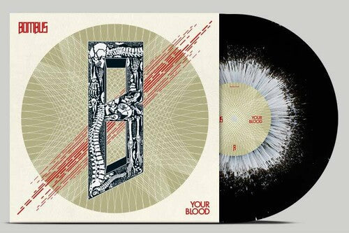 Bombus - Your Blood - Splatter noir et blanc