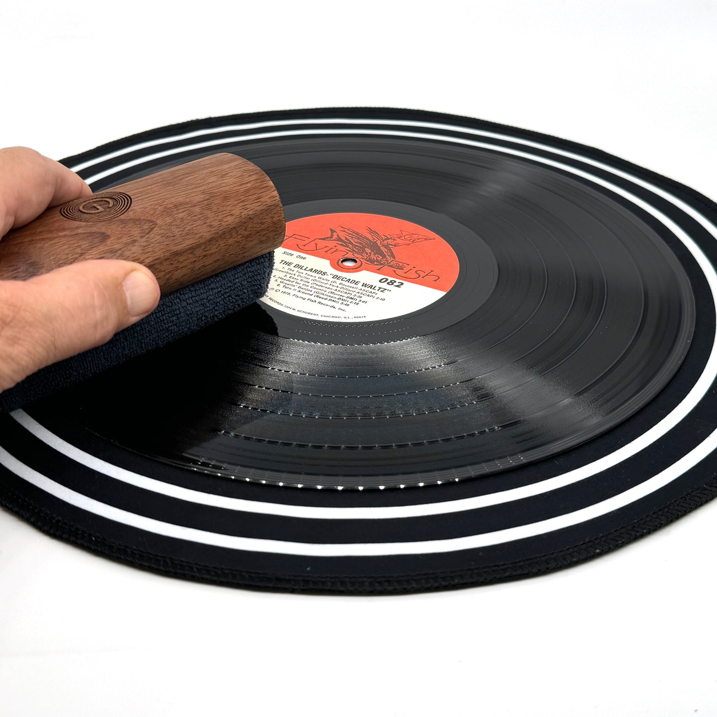 BIG 'G' Two Ply Record Cleaning Mat 16 Diameter