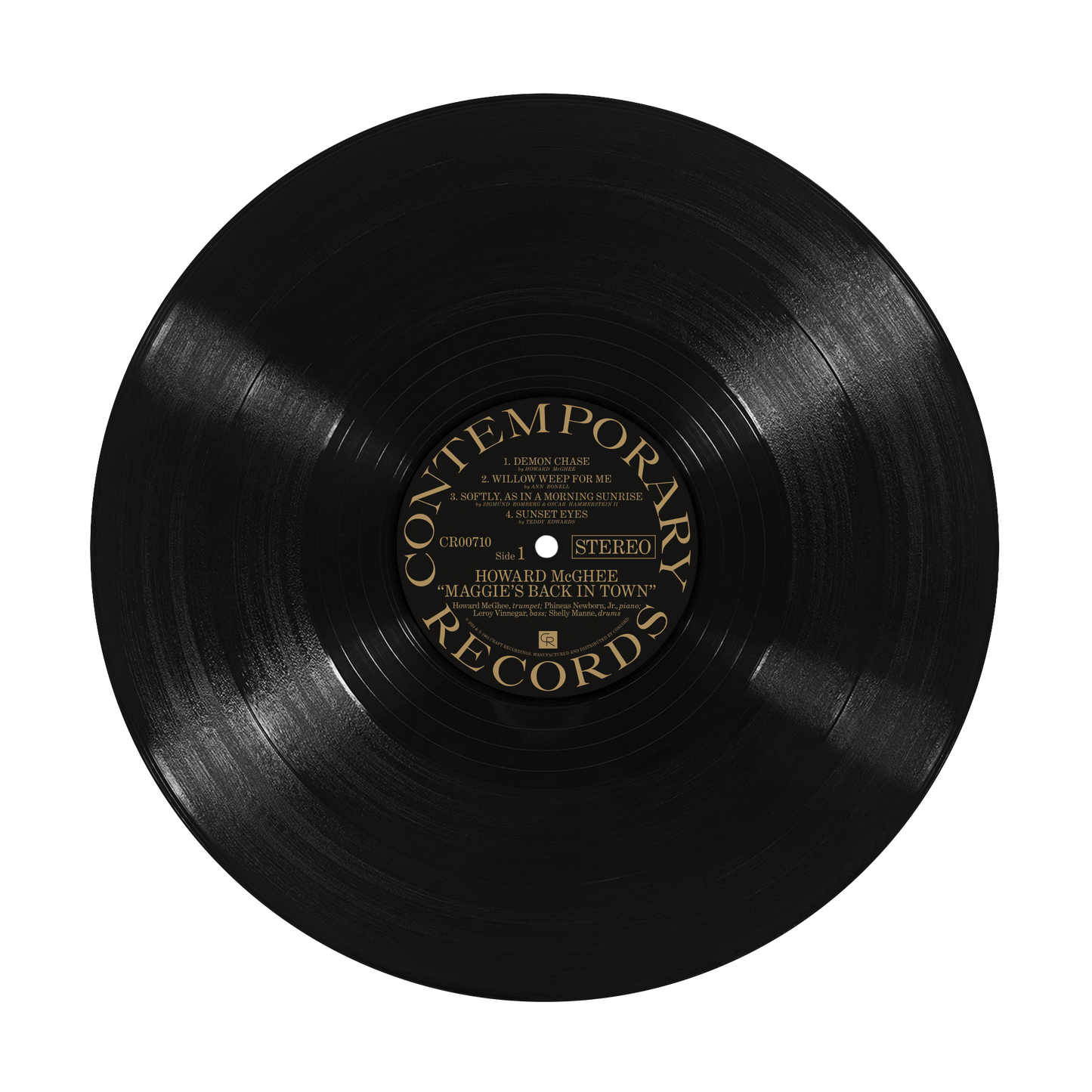 Howard McGhee - Maggie's Back In Town!! - Contemporary Records Acoustic Sounds Series