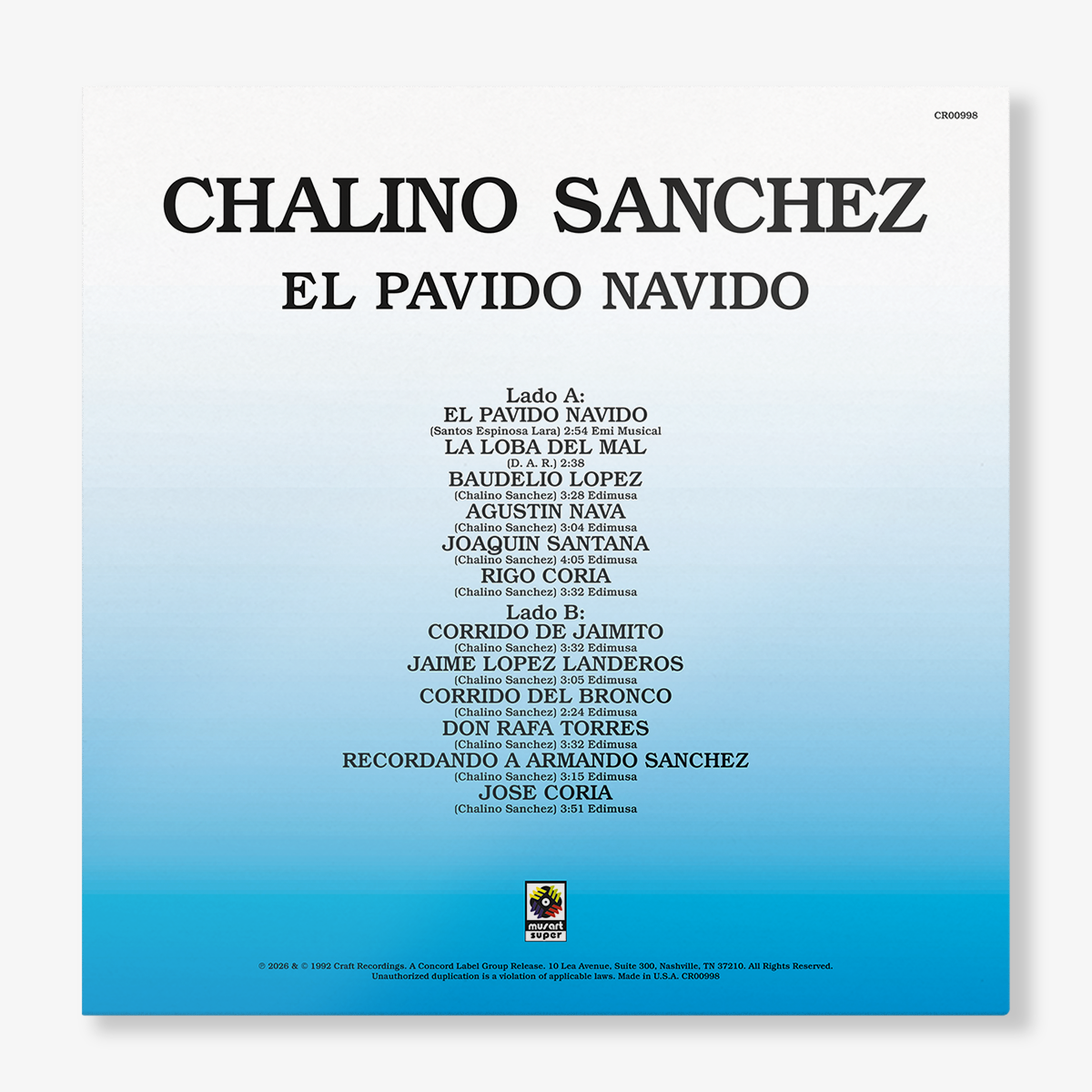 Chalino Sanchez - El Pavido Navido