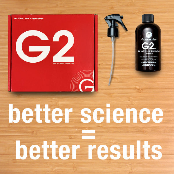 G2 Record Cleaning Fluid 8oz Bottle