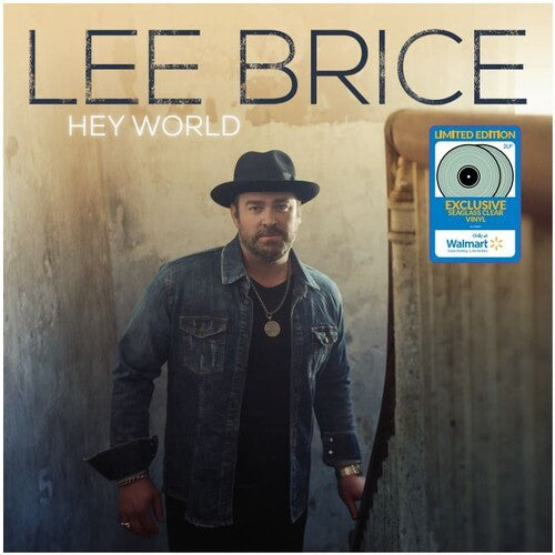 Lee Brice - Hey World [2LP Verre de mer transparent]