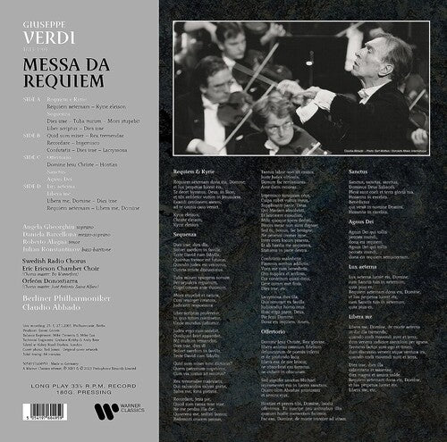 Claudio Abbado - Verdi : Messa da Requiem [2 LP]