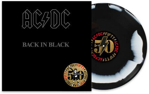 AC/DC - Back In Black: 50e Anniversaire [Vinyle Marbré Noir/Blanc]