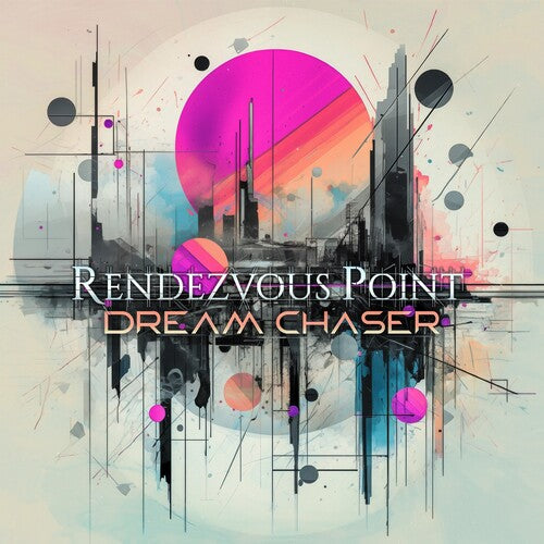 Point de rendez-vous - Chasseur de rêves - Éclaboussé blanc-violet