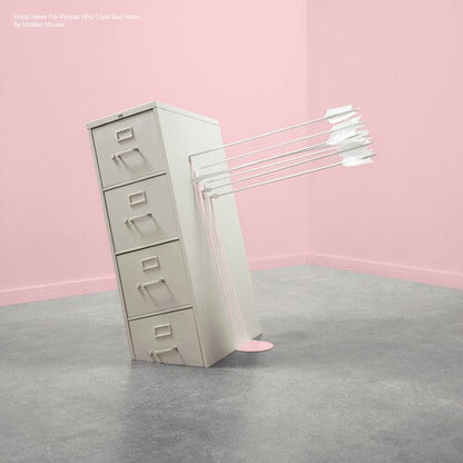 Modest Mouse - Good News For People Who Love Bad News (Édition Deluxe 20ème Anniversaire) [2LP Rose Bébé Opaque & Vert Printemps]