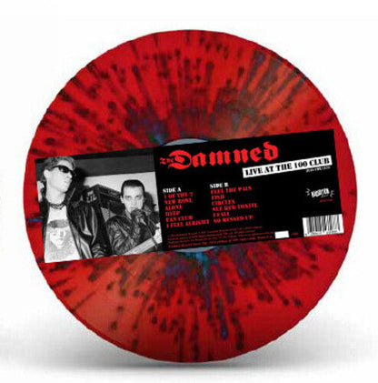 The Damned - Live At The 100 Club [Vinyle Rouge et Noir Marbré]