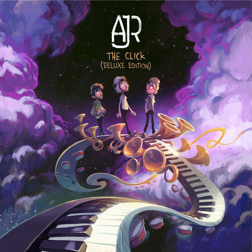 AJR - The Click (Deluxe) [Vinyle Transparent avec Éclaboussures Rouges]