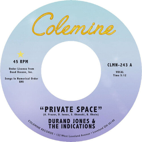 Durand Jones & The Indications - Private Space / Sea Of Love [Vinyle 45 tours]