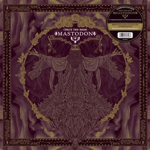 Mastodon - Crack The Skye (Édition Deluxe 15ème Anniversaire) [2LP Or]