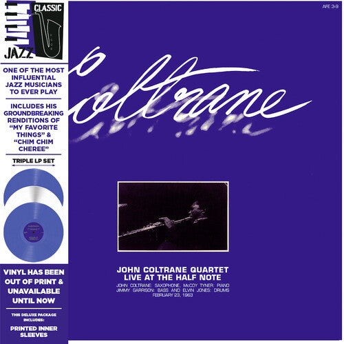 John Coltrane Quartet - Live at the Half Note [3LP Blue & White]