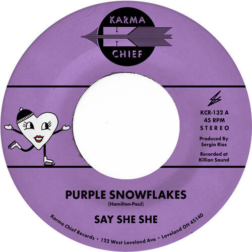 Say She She - Purple Snowflakes / This Wintertime [7-inch]