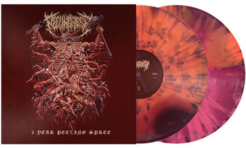 Peelingflesh - 3 Year Peeling Spree [2LP Vinyle Orange & Rose Marbré]