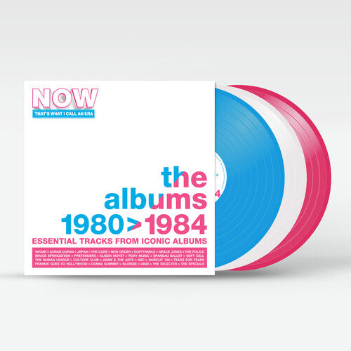 Various Artists - Now That's What I Call An Era: The Albums 1980-1984 [3LP White & Pink & Blue]