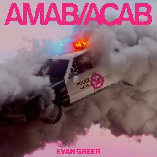 Evan Greer - Amab/Acab [Clear & Pink Swirl]