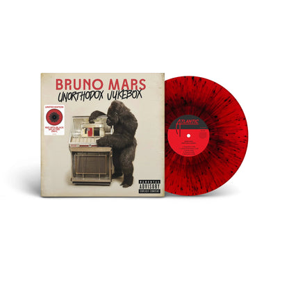 Bruno Mars - Unorthodox Jukebox [Vinyle éclaboussé rouge]