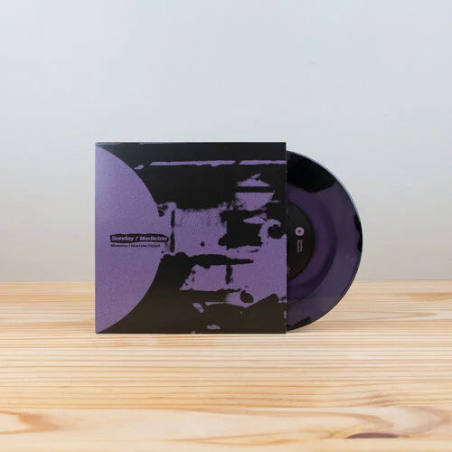 Momma & Narrow Head - Sunday / Medicine [Vinyle marbré violet et noir]