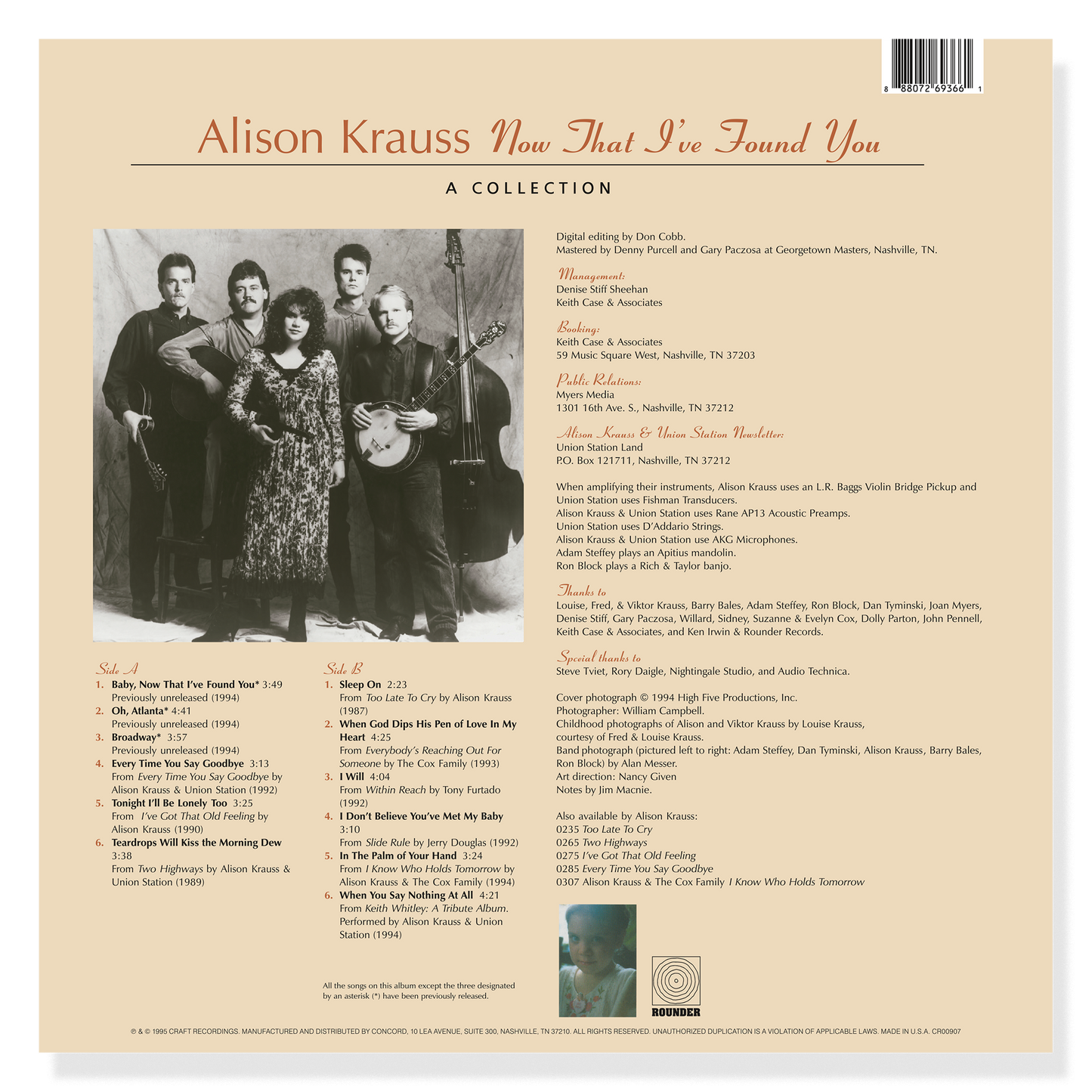Alison Krauss - Now That I’ve Found You: A Collection