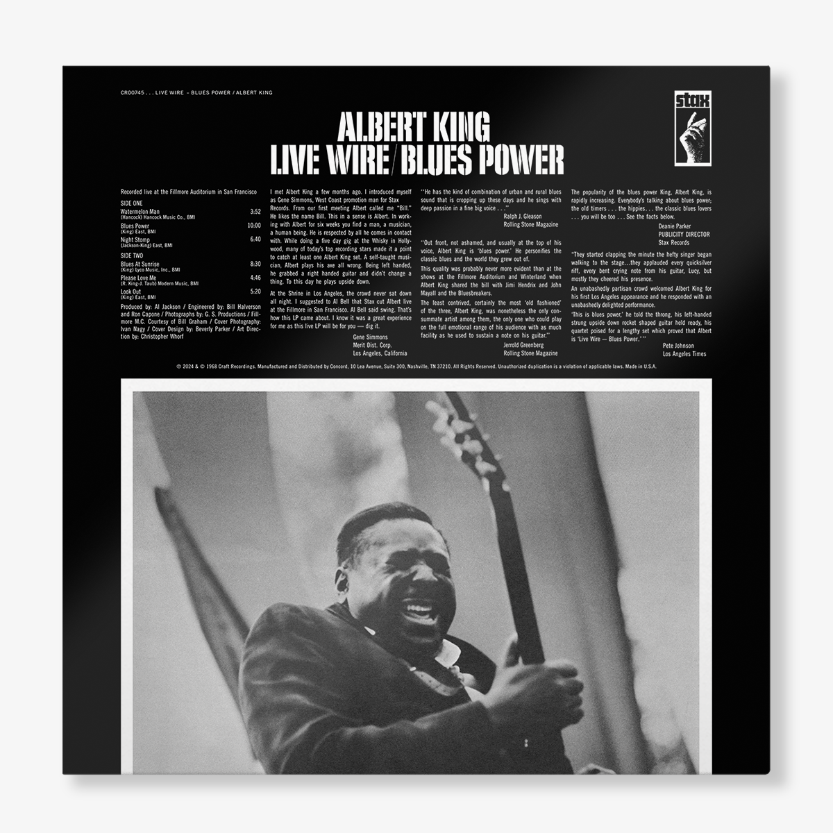 Albert King - Live Wire / Blues Power (Bluesville Series)