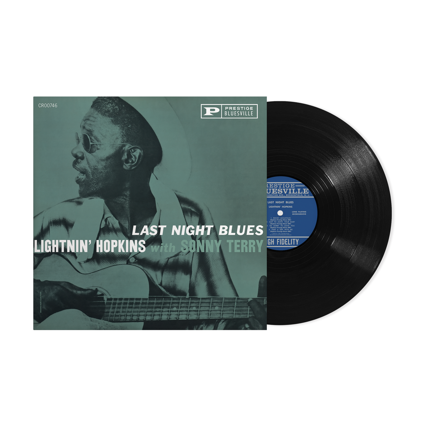 Lightnin’ Hopkins ft Sonny Terry - Last Night Blues (Bluesville Series)