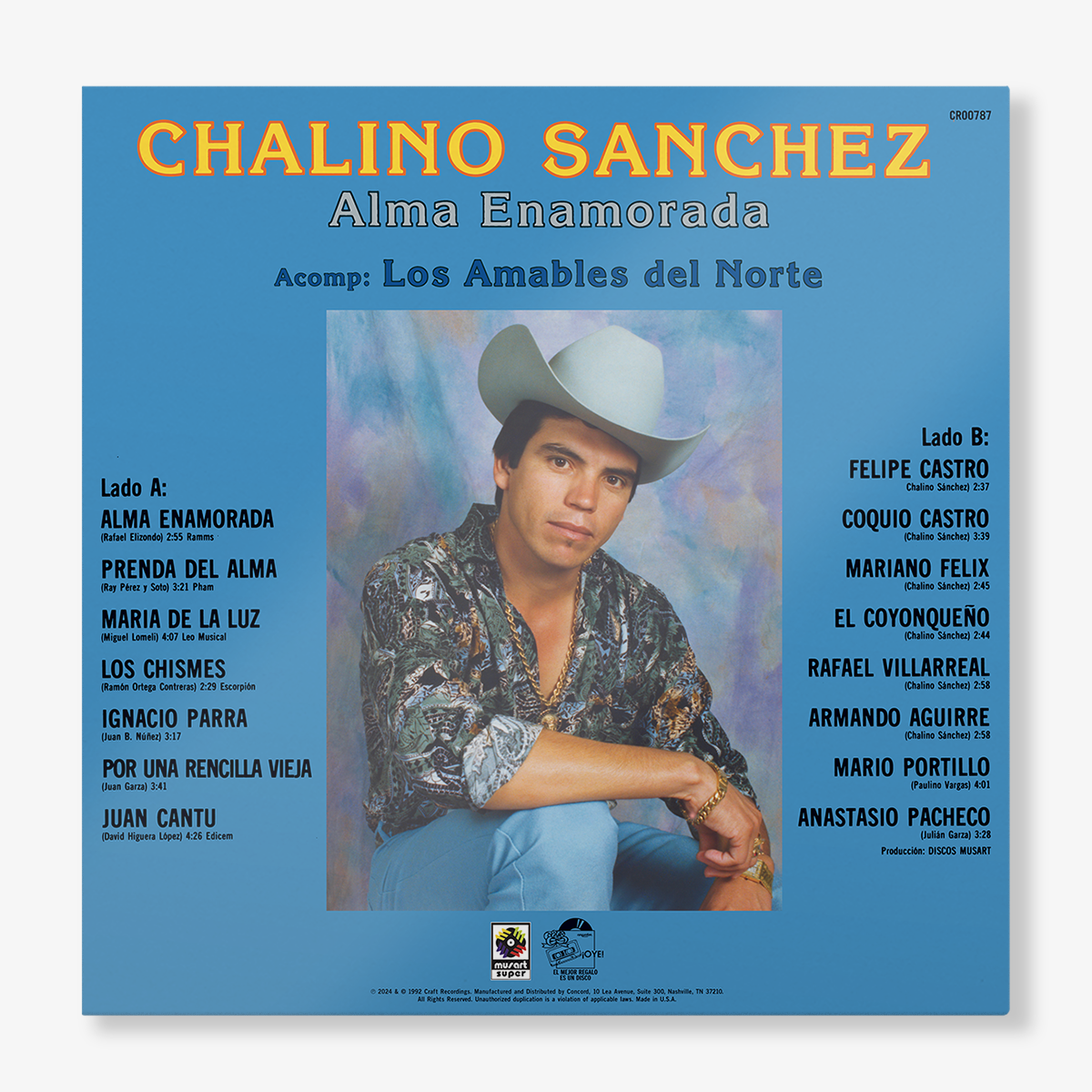 Chalino Sánchez & Los Amables del Norte - Alma Enamorada
