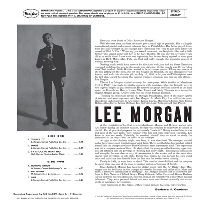 Lee Morgan - Here’s Lee Morgan (Original Jazz Classics Series) [180-gram]