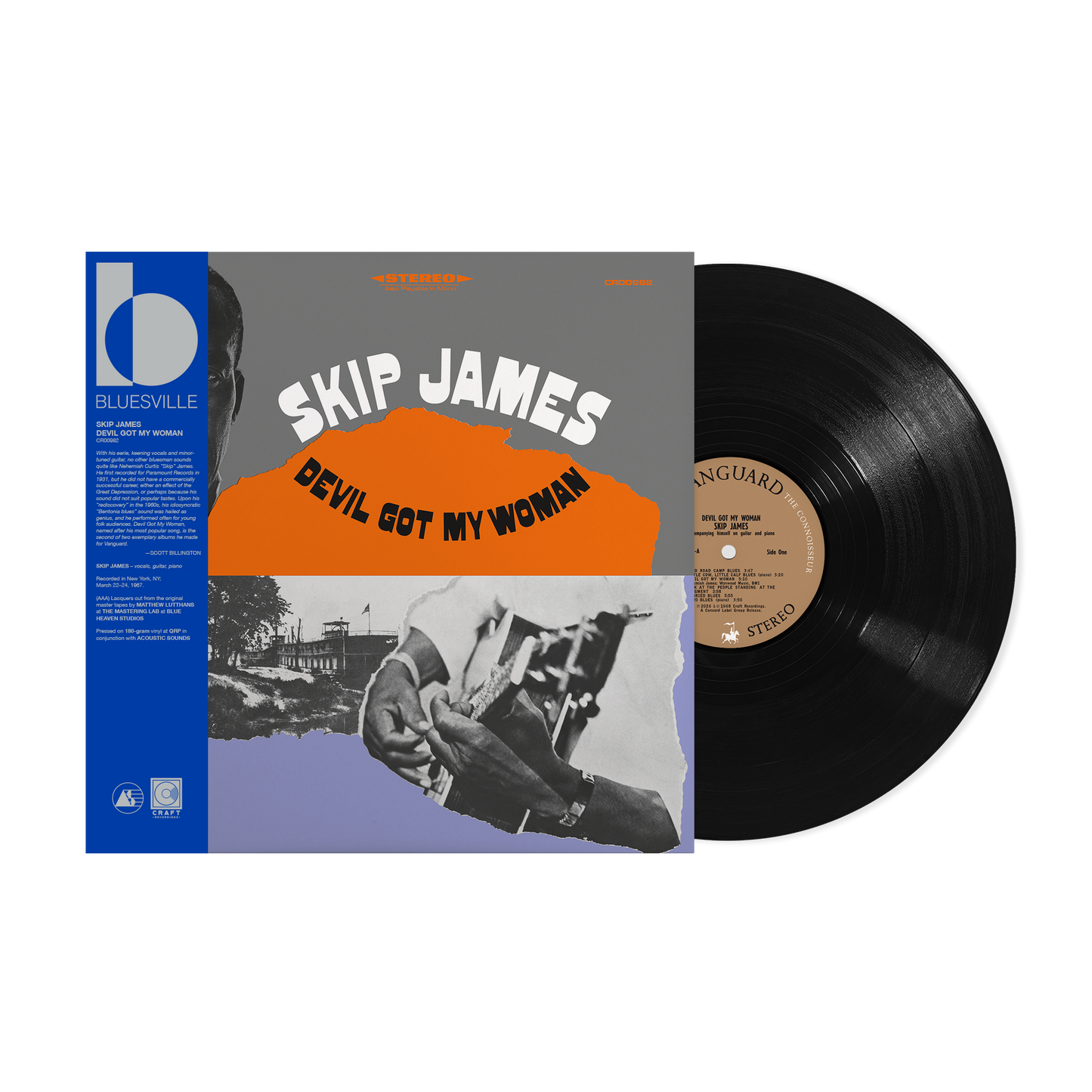 Skip James - Devil Got My Woman (Bluesville Series)