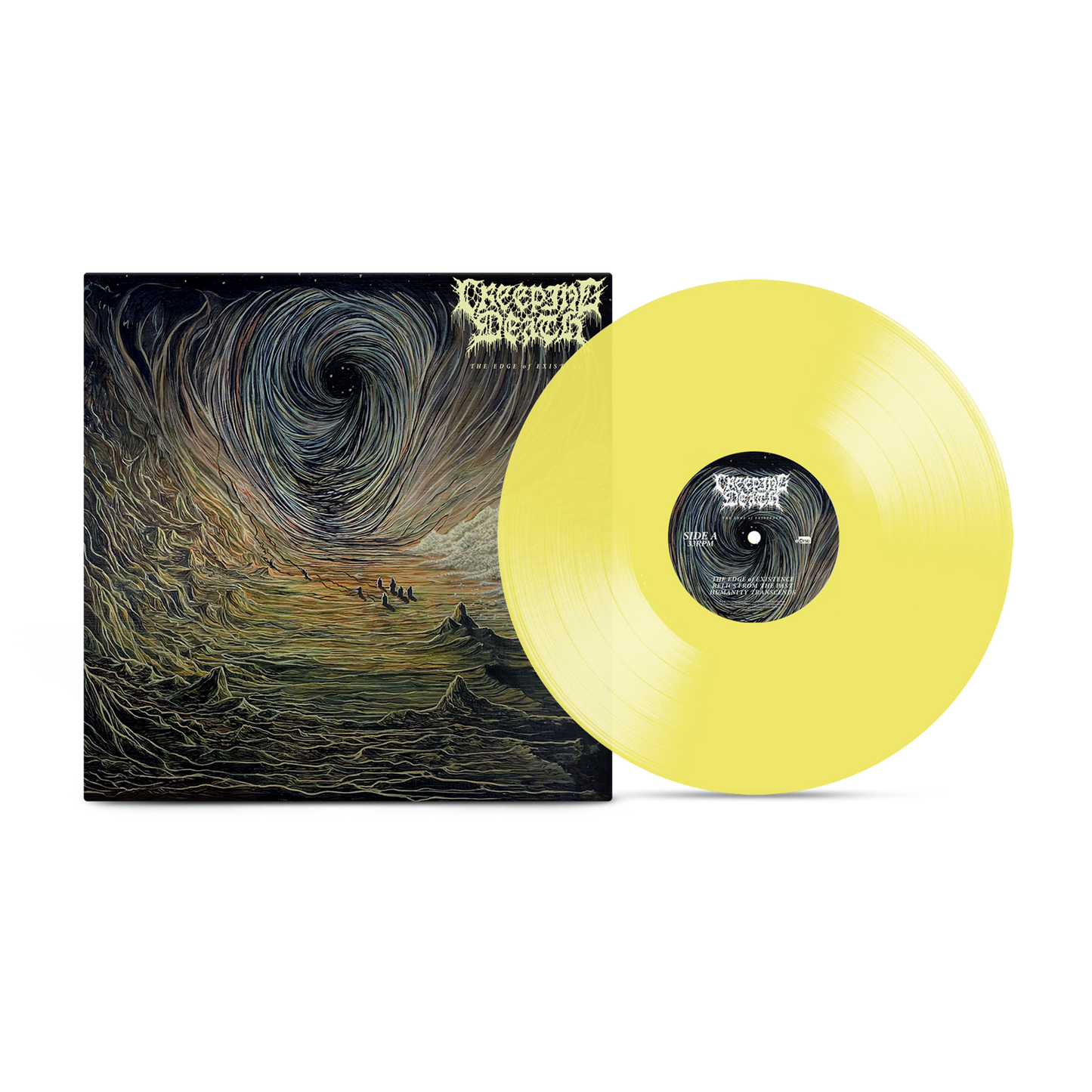 Creeping Death - The Edge of Existence [Clear Yellow]