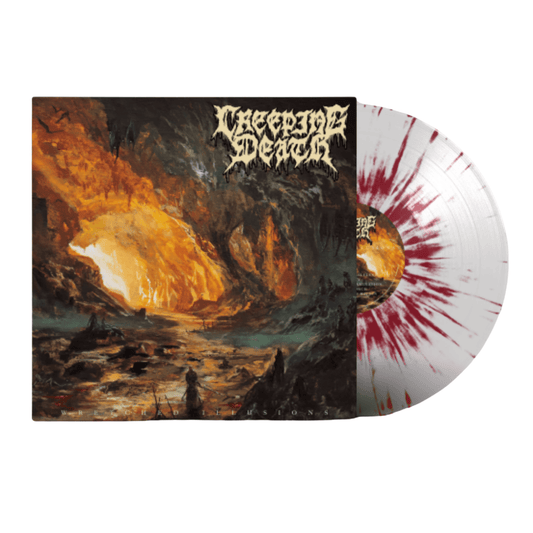 Creeping Death - Wretched Illusions [Clear & Blood Red Splatter]