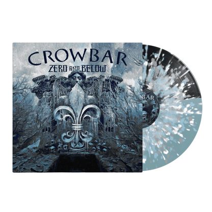 Crowbar - Zero and Below [Black & Blue & White Splatter]