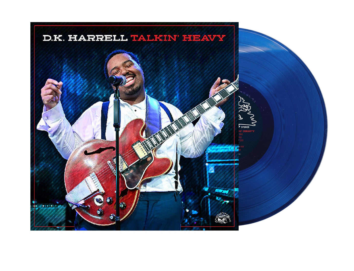 D.K. Harrell - Talkin' Heavy [Translucent Blue]