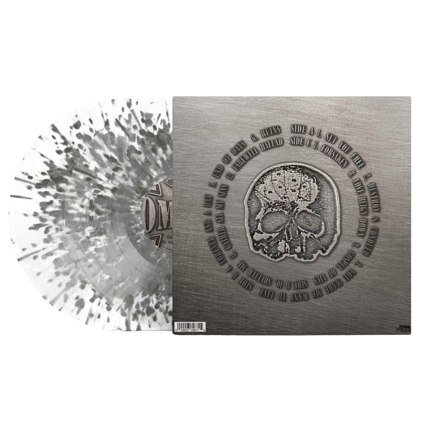 Black Label Society - Doom Crew [Clear & White & Grey & Black Ice Splatter]