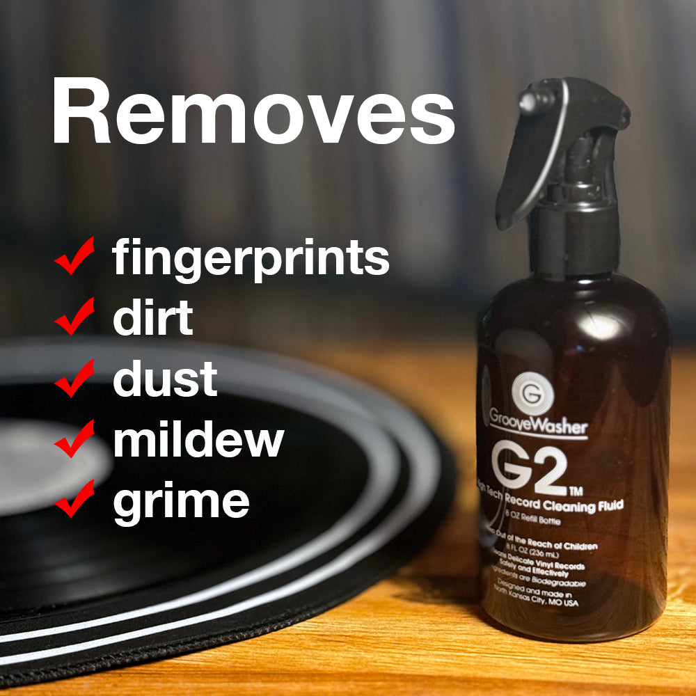 G2 Record Cleaning Fluid 8oz Bottle