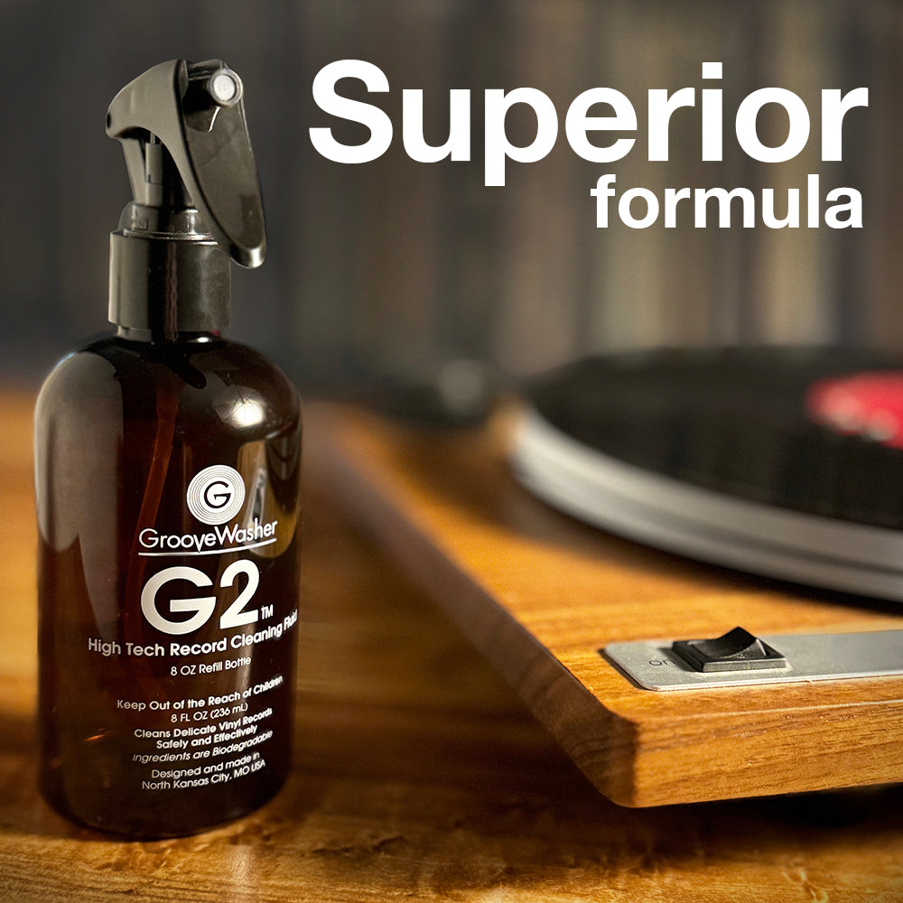 G2 Record Cleaning Fluid 8oz Bottle