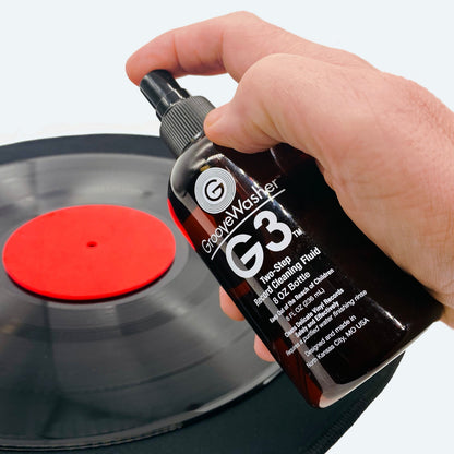G3 Two Step Record Cleaning Fluid 8oz Bottle