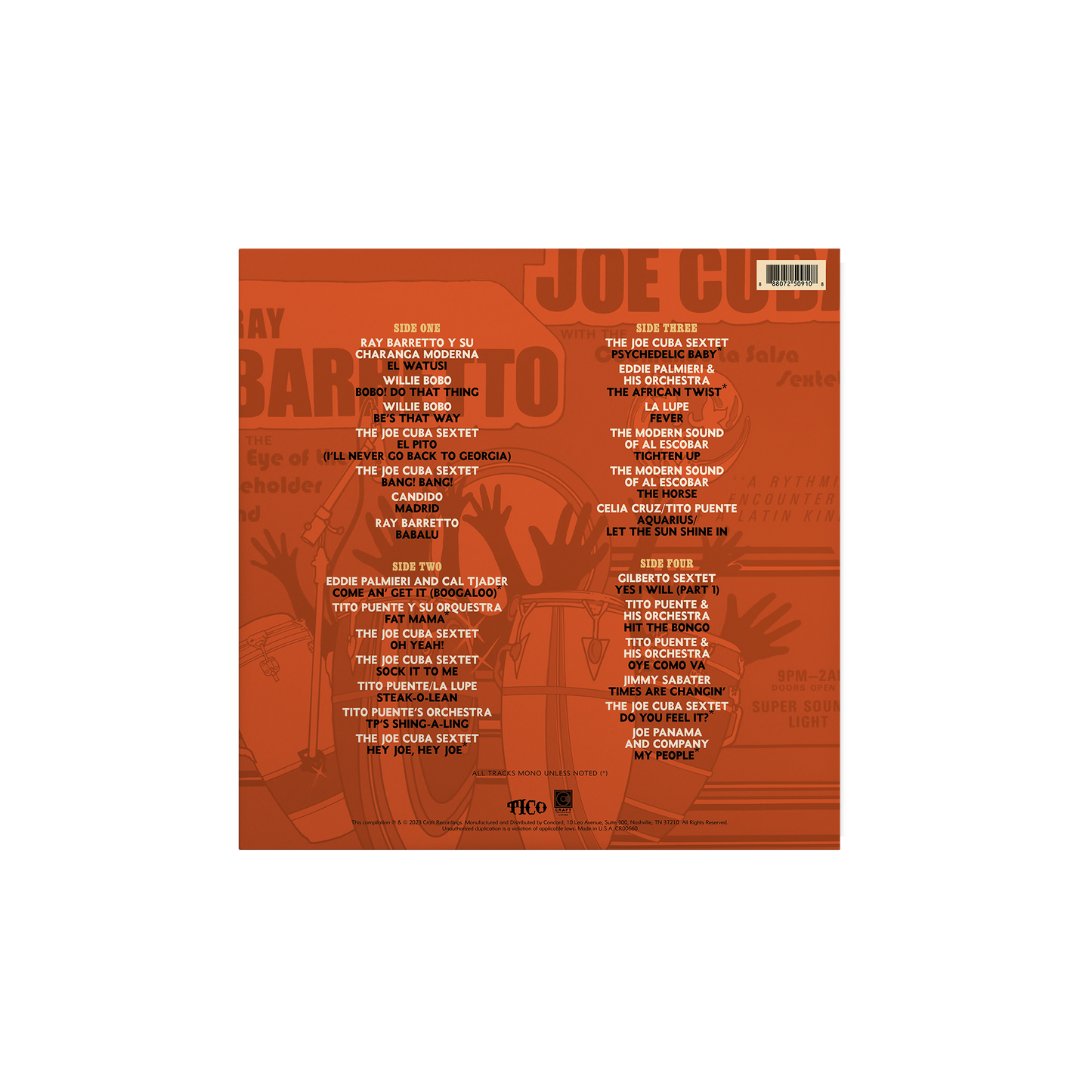 Various Artists - Hit The Bongo! The Latin Soul Of Tico Records [2LP]
