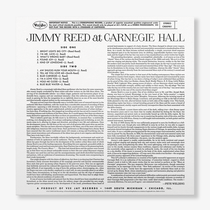 Jimmy Reed - Jimmy Reed At Carnegie Hall (Bluesville Series)