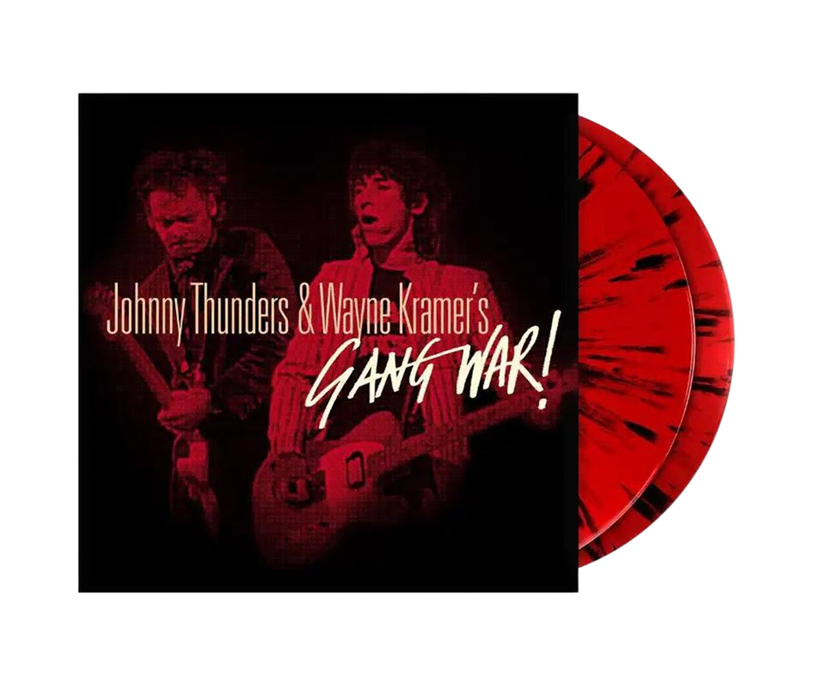 Johnny Thunders & Wayne Kramer - Gang War! [2LP Red & Black Splatter]