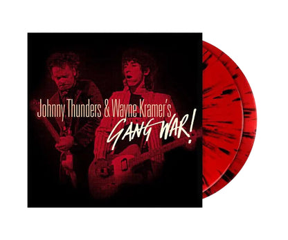 Johnny Thunders & Wayne Kramer - Gang War! [2LP Red & Black Splatter]