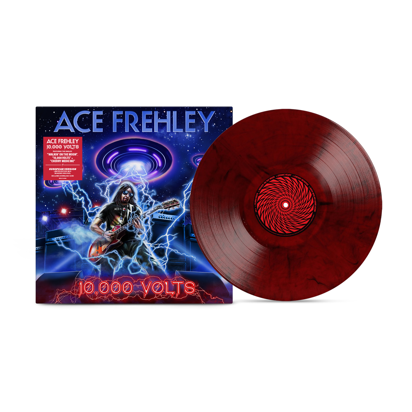Ace Frehley - 10,000 Volts Dragons Den Vinyl (EU Version) [Red]