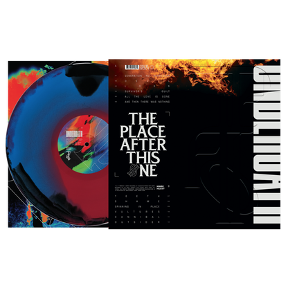 Underoath - The Place After This One [Black + Blue Red Swirl]