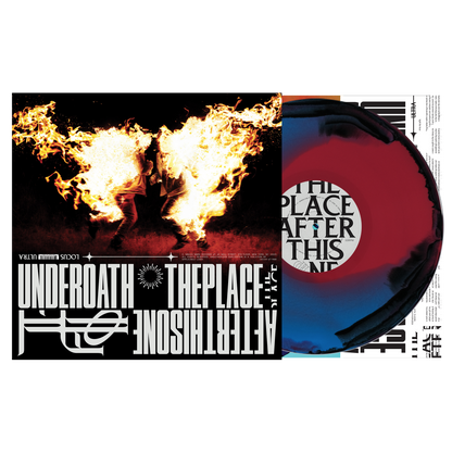Underoath - The Place After This One [Black + Blue Red Swirl]