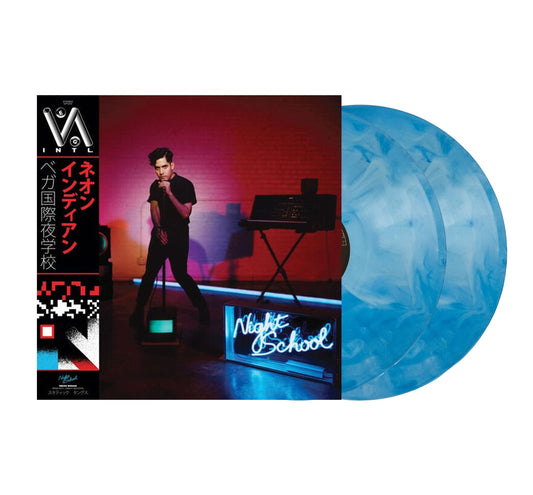 Neon Indian - Vega Intl. Night School (10th Anniversary) [2LP Blue & White Marble]