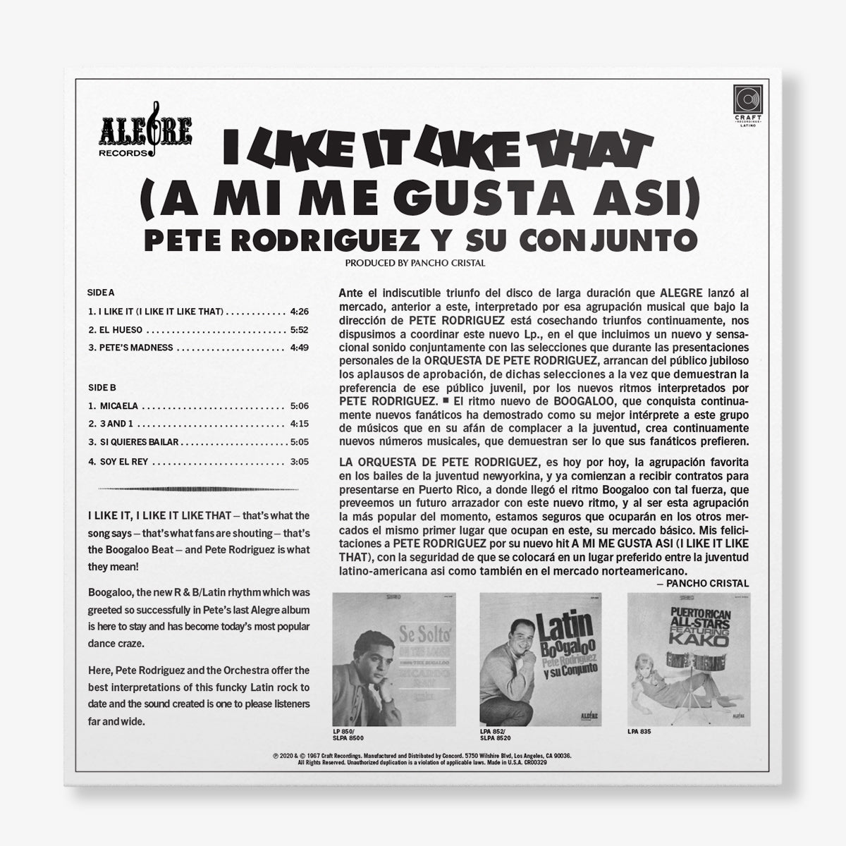 Pete Rodriguez - I Like It Like That