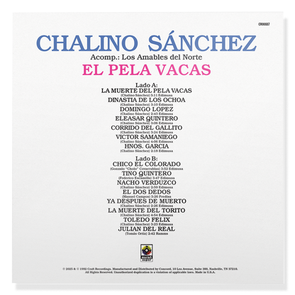 Chalino Sanchez - El Pela Vacas
