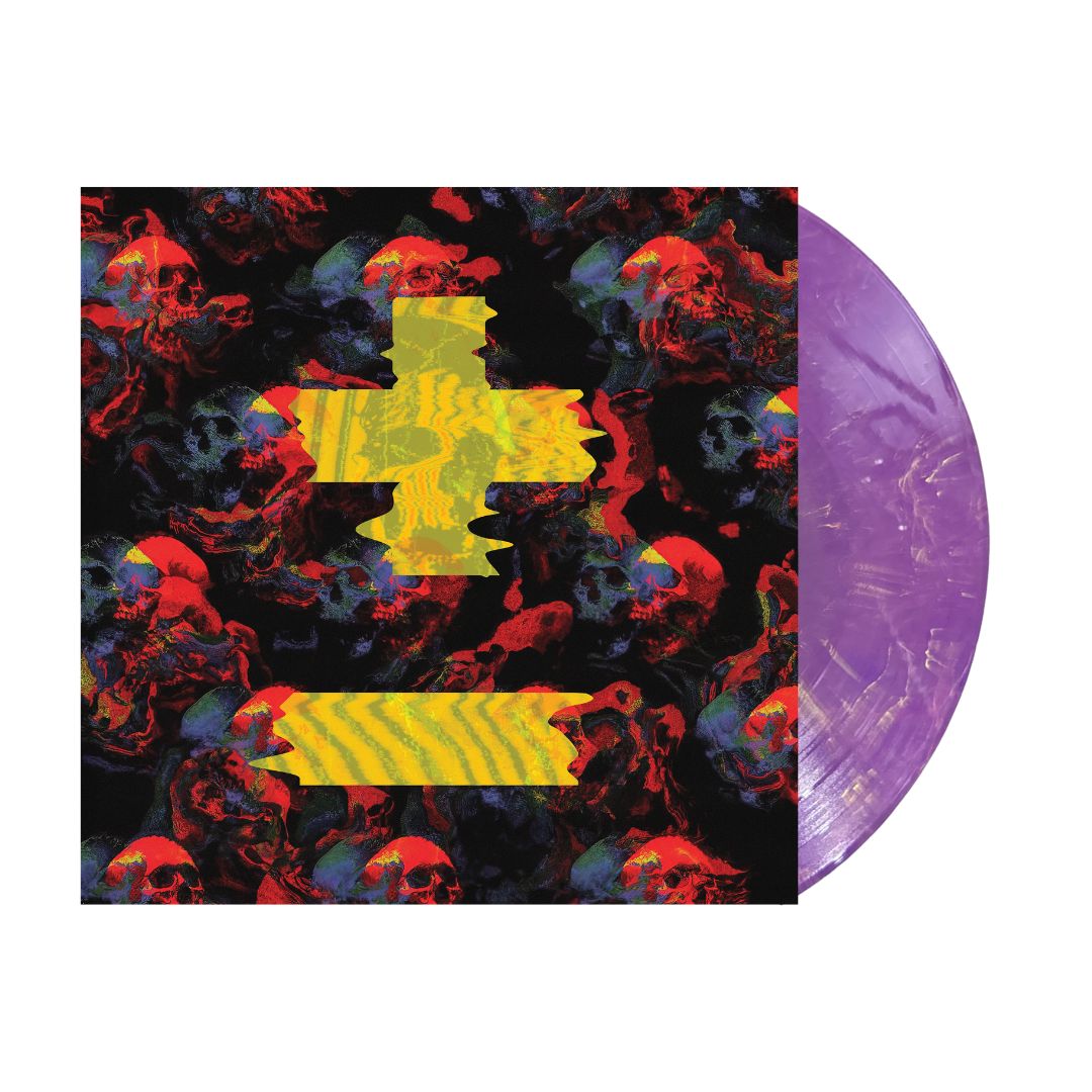 Pop Evil - Skeletons [Purple w/ Yellow Marble]