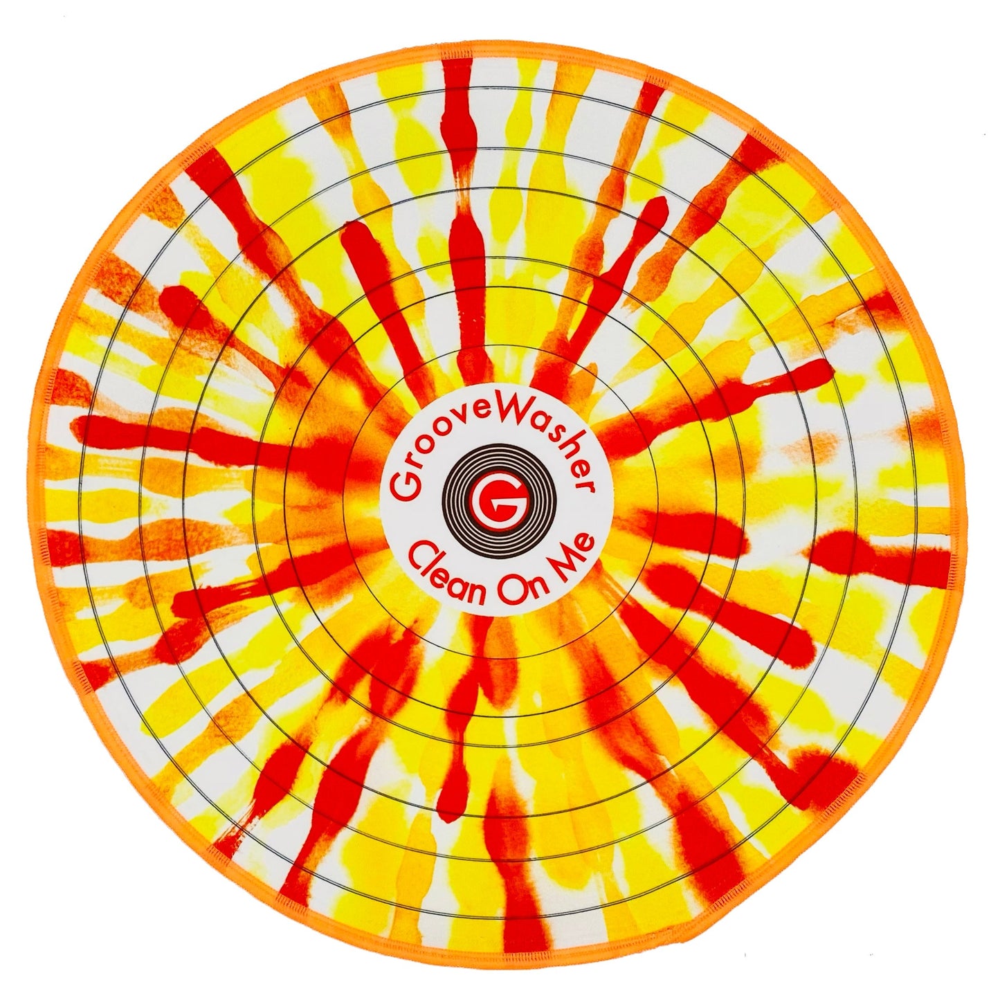 'Splash' Record Cleaning Mat 16 Diameter: Two Ply