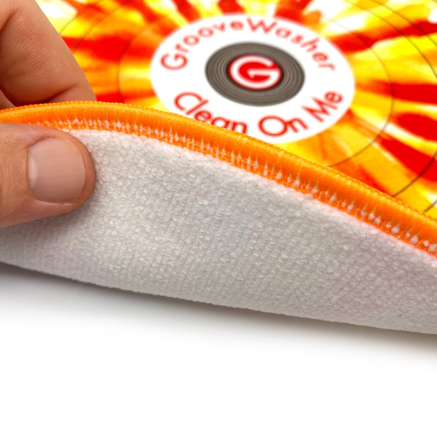'Splash' Record Cleaning Mat 16 Diameter: Two Ply